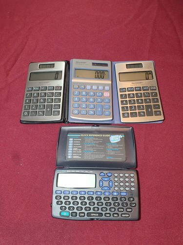 Vintage calculator bundle - calculator,