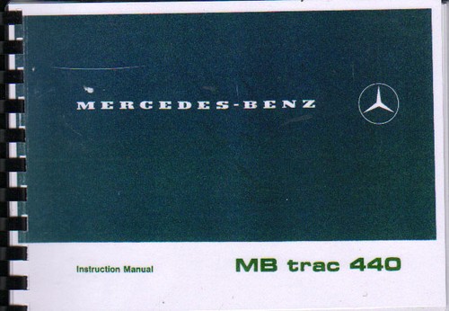 Mercedes benz trac - "mb, 440"