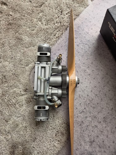 Webra twin geared model - twin,