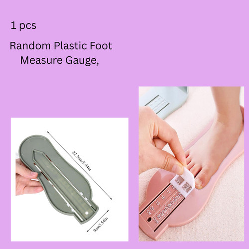 Random plastic foot - plastic, measure