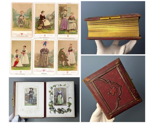 Antique cdv photo album - antique,
