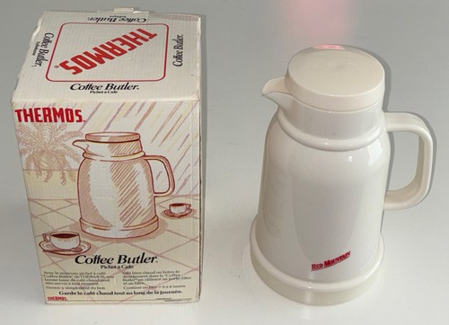 Vintage thermos coffee - vintage,