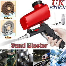 Air Sandblasting Gun Compressor Handheld 1/4" Sand Blaster Shot Media Blasting`