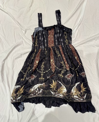 Black lolita dress - lolita,