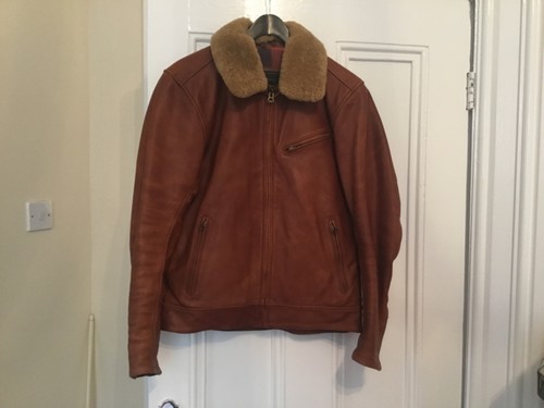 Triumph tan motorcycle jacket - tan,