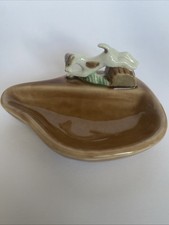 WADE  TERRIER DOG ON A DISH