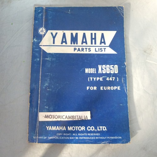 For yamaha 650 type - type, 447