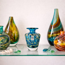 Signed Mdina Glass Art Small