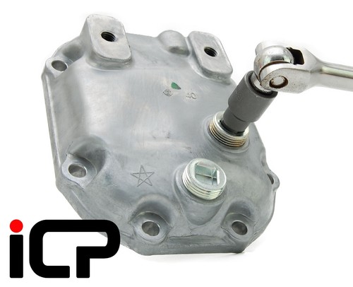 Icp rear diff square drain - square,