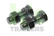 x2 Tow Ball Fixing Bolts, M16 x 45mm, Locking Washers and Nuts, Tow Bar, Maypole