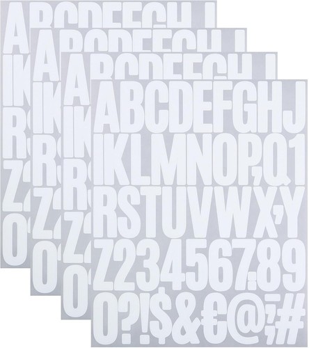 Inch sticky vinyl letter - 2,