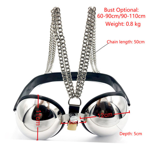 Male chastity belt cage bra - chastity,