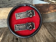 Vintage Leyland Tiger Cufflinks Transport Bus Memorabilia 3D Tiger Head Logo