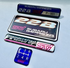 Badge Emblem Set For Subaru