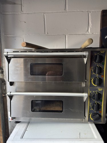 Pizza oven double deck - pizza,