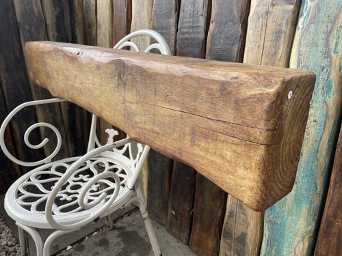 Reclaimed solid wood fireplace - solid,