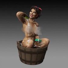 Unpainted 1/35 Sexy Pin Up US