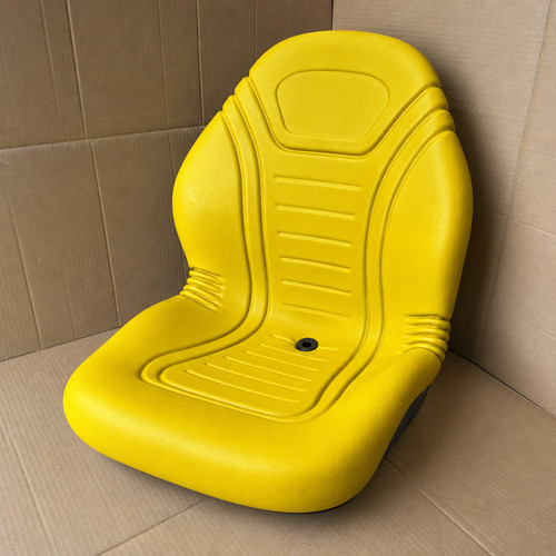 Yellow vinyl seat fit - vinyl, john