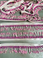 Glass Beaded Fringe Tassel