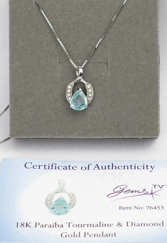 18ct gold mozambique paraiba - gold,
