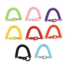 1pc Spiral Key Chain Snap Belt