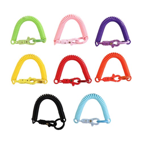 1pc spiral key chain snap - spiral,