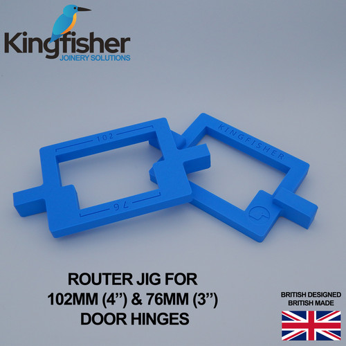 Door hinge jig router - door,
