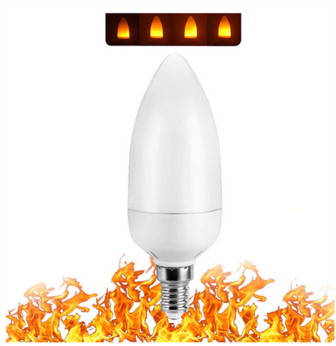 Led flame effect candelabra - effect,