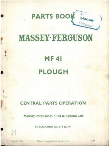 Massey ferguson mf41 - ferguson,