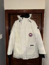 Canada Goose Expedition Parka White 4660MT - LARGE