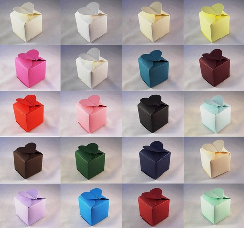Heart top wedding favour - favour, boxes