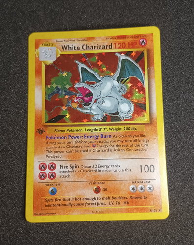 White charizard custom - white,