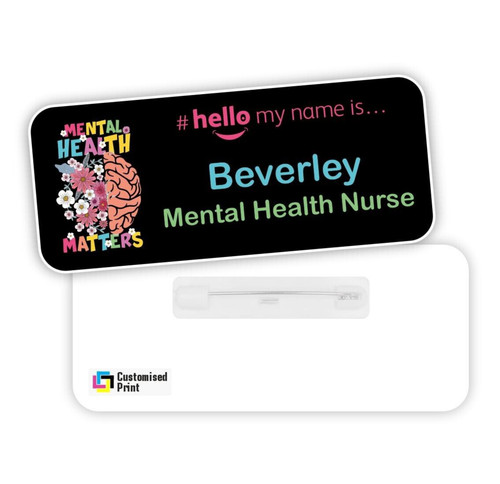 Hello name badge - my, student
