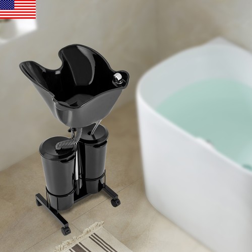 Backwash barber shampoo bowl - barber,