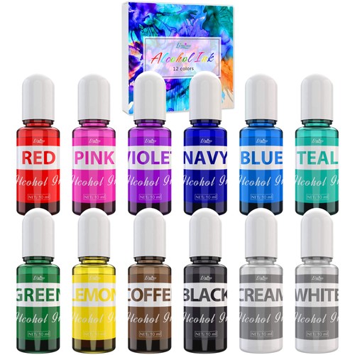 Colour resin ink set - colour,