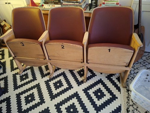 Antique french cinema - , red