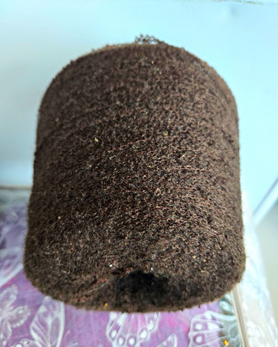 Vintage dark brown machine - brown,
