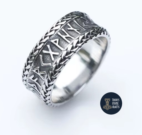Viking runes ring - runes, norse