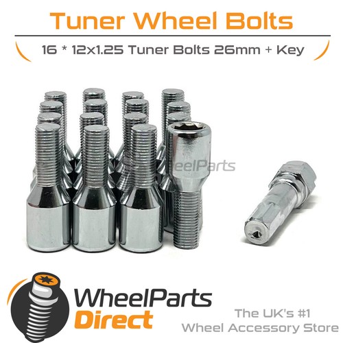 Wheel bolts tuner - (16), chrome