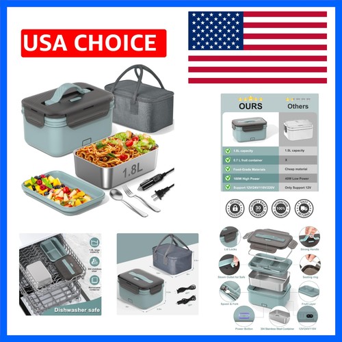 Electric heated lunch box - lunch,