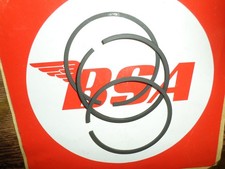 BSA B33 B34 M33 PISTON RINGS