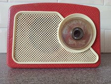Dansette 222 Red/White Retro