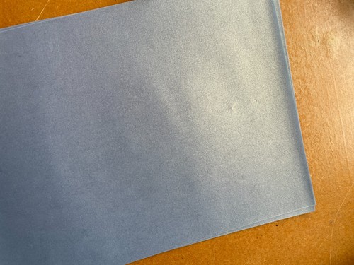 Vellum paper blue with - -blue,