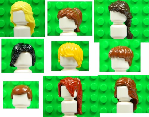 Lego hair wigs selection - hair,