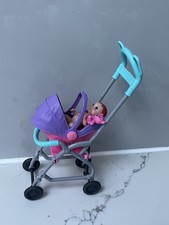 Rare Barbie Skipper Babysitter Club Stroller & Baby Bundle