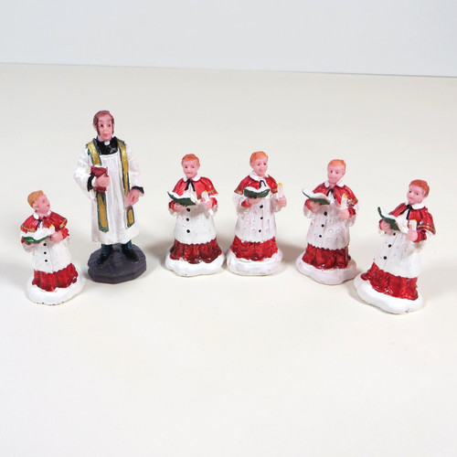 Lemax reverend smythe choir - lemax,