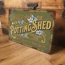 Personalised Potting Shed Sign