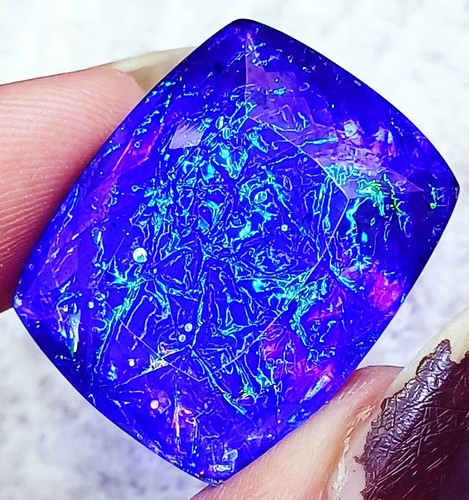 Natural monarch fire opal - fire,