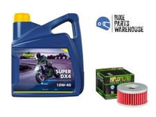 Honda CBX 400 F 1983-1986 Putoline DX4 10W40 Oil & Filter Service Kit