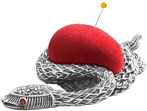 Snake pin cushion victorian - snake,